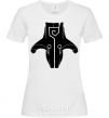 Women's T-shirt Juggernaut White фото