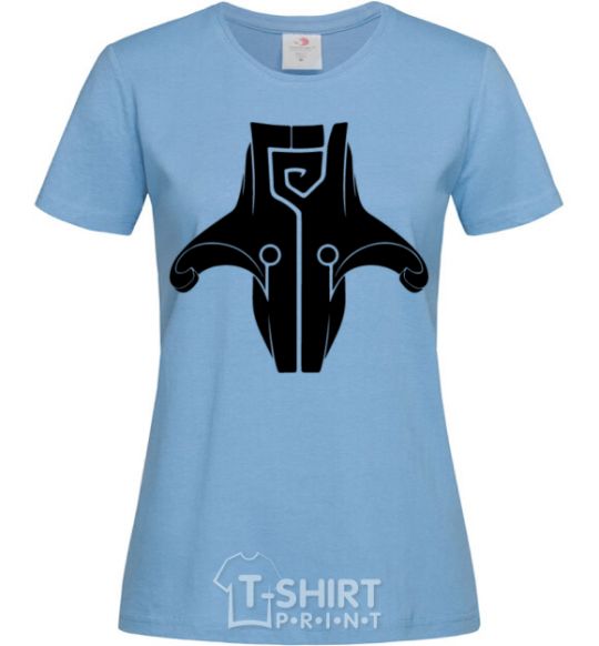 Women's T-shirt Juggernaut sky-blue фото