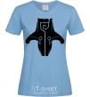 Women's T-shirt Juggernaut sky-blue фото