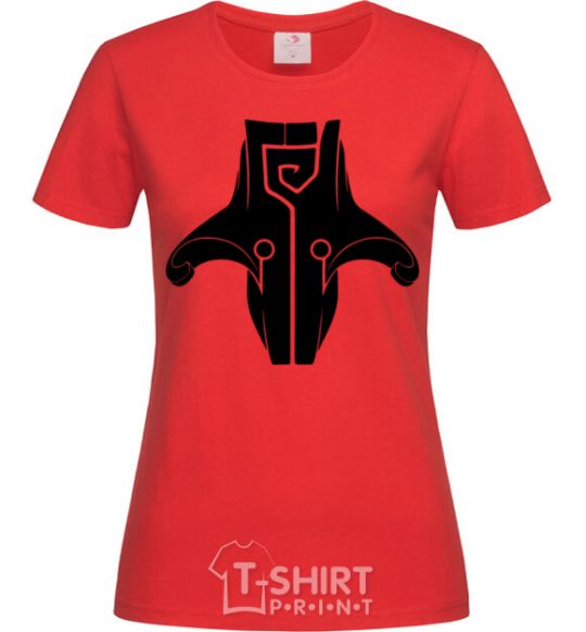 Women's T-shirt Juggernaut red фото