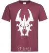 Men's T-Shirt Shadow fiend burgundy фото