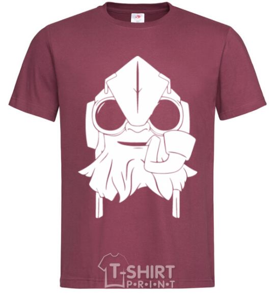 Men's T-Shirt Tinker burgundy фото