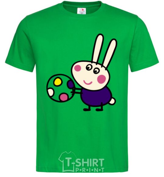 Men's T-Shirt Hare and ball kelly-green фото