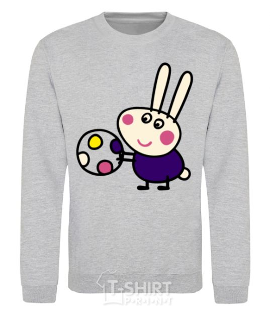 Sweatshirt Hare and ball sport-grey фото