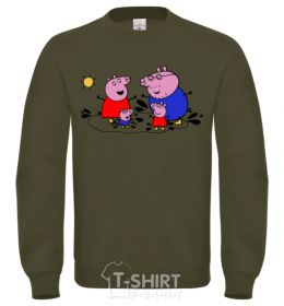 Sweatshirt A family in a puddle sand фото