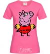 Women's T-shirt Peppa in a swimsuit heliconia фото