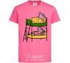 Kids T-shirt Peppa and George's dream heliconia фото