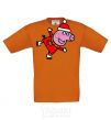 Kids T-shirt Peppa on skates cornsilk фото