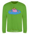 Sweatshirt Papa Pig and the Ducks orchid-green фото