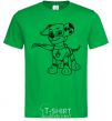 Men's T-Shirt Marshall's a super hero kelly-green фото