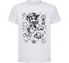 Kids T-shirt Marshall Underwater World White фото