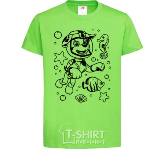 Kids T-shirt Marshall Underwater World orchid-green фото