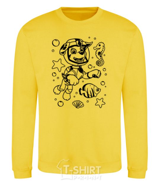 Sweatshirt Marshall Underwater World yellow фото