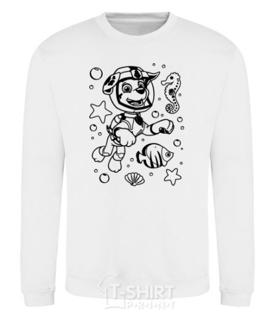 Sweatshirt Marshall Underwater World White фото