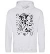 Men`s hoodie Marshall Underwater World sport-grey фото