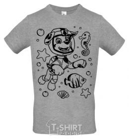 Men's T-Shirt Marshall Underwater World grey фото