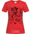 Women's T-shirt Marshall Underwater World red фото