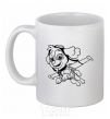 Ceramic mug Sky White фото