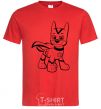 Men's T-Shirt Super Chase red фото