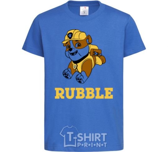 Kids T-shirt Rubble royal-blue фото