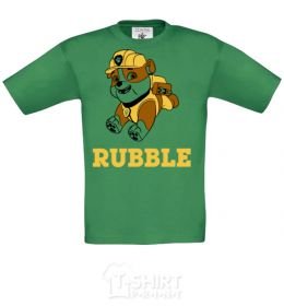 Kids T-shirt Rubble orchid-green фото