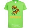 Kids T-shirt Rubble orchid-green фото