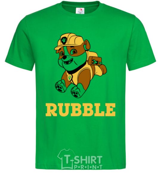 Men's T-Shirt Rubble kelly-green фото
