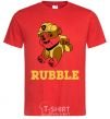 Men's T-Shirt Rubble red фото