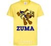 Kids T-shirt Zuma cornsilk фото