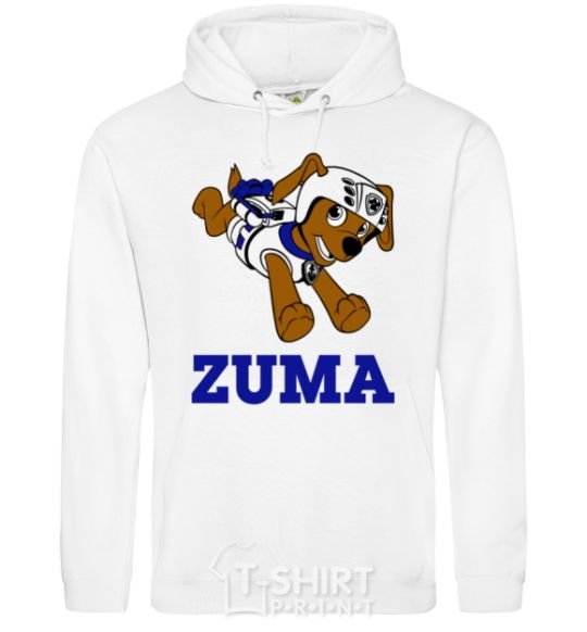 Men`s hoodie Zuma White фото