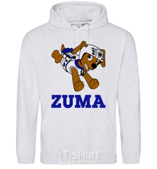 Men`s hoodie Zuma sport-grey фото