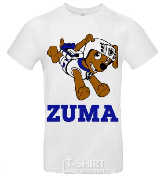 Men's T-Shirt Zuma White фото