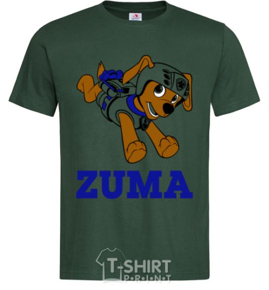 Men's T-Shirt Zuma bottle-green фото