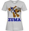 Women's T-shirt Zuma grey фото