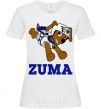 Women's T-shirt Zuma White фото