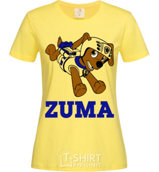 Women's T-shirt Zuma cornsilk фото
