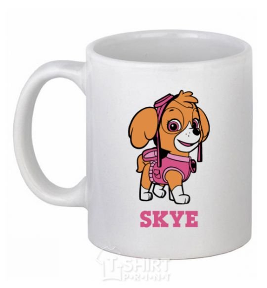 Ceramic mug Skye White фото