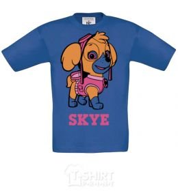 Kids T-shirt Skye royal-blue фото