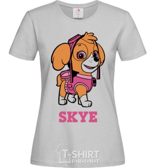 Women's T-shirt Skye grey фото