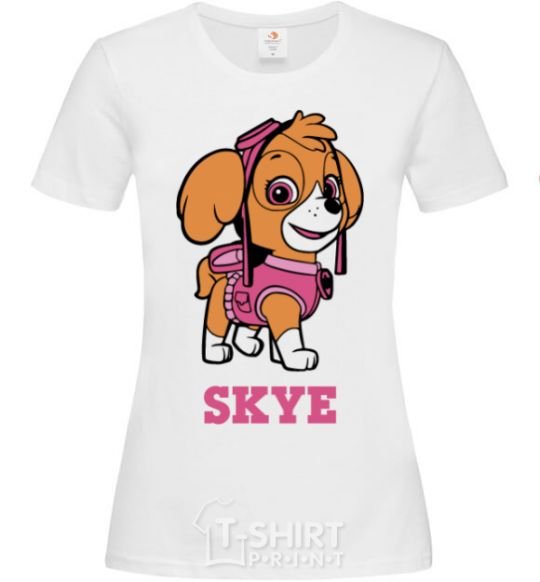 Women's T-shirt Skye White фото