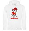 Men`s hoodie Marshall White фото