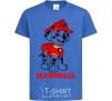Детская футболка Marshall Ярко-синий фото