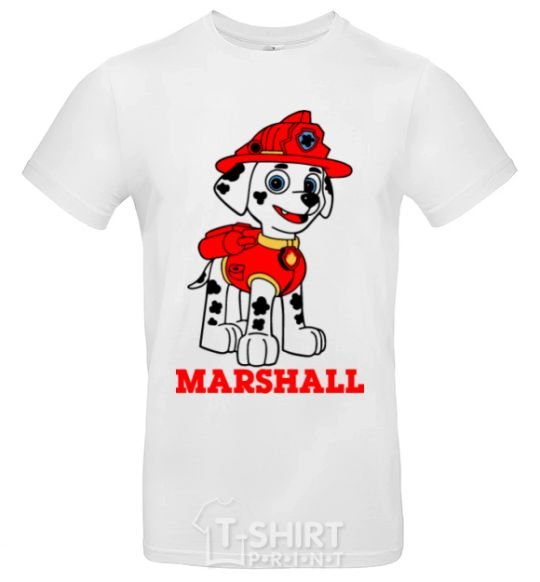 Men's T-Shirt Marshall White фото