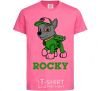 Детская футболка Rocky Ярко-розовый фото