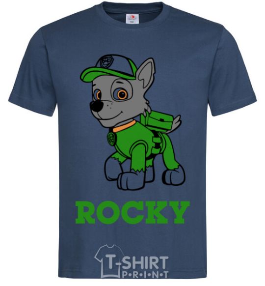 Men's T-Shirt Rocky navy-blue фото