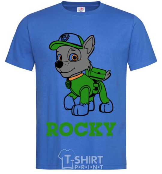 Men's T-Shirt Rocky royal-blue фото