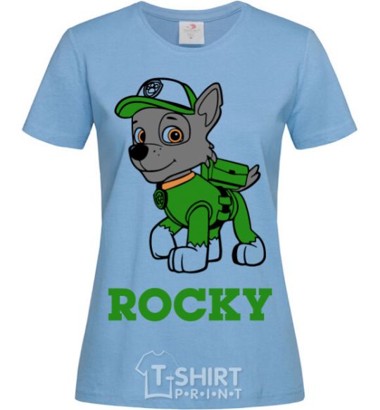 Женская футболка Rocky Голубой фото