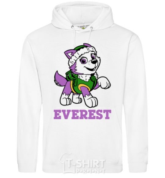 Men`s hoodie Everest White фото