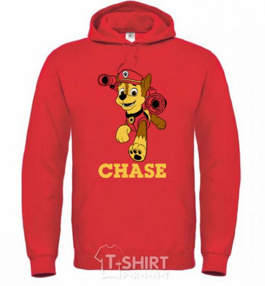 Men`s hoodie Chase bright-red фото