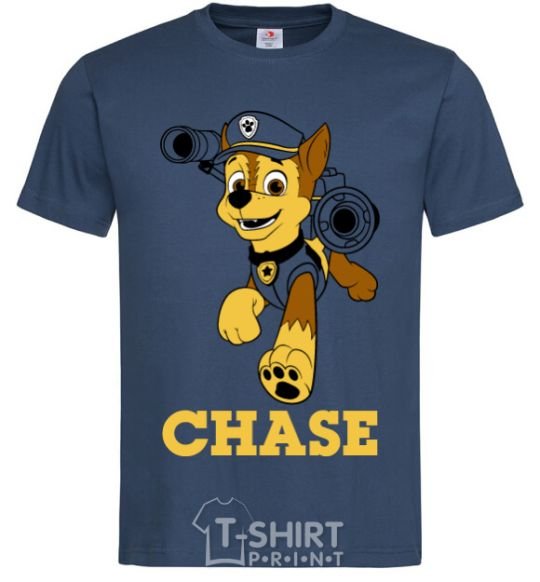 Men's T-Shirt Chase navy-blue фото